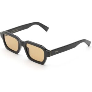 Occhiali da sole  Retrosuperfuture 4kj caro refined cod. colore black Unisex Squadrata Nero