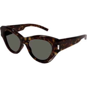 Occhiali da sole  Saint laurent Sl 506 cod. colore 002 Donna Cat eye Havana