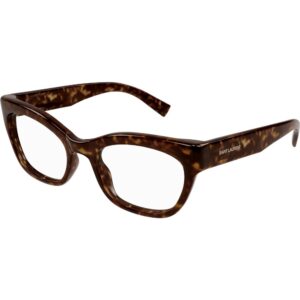 Occhiali vista  Saint laurent Sl 643 cod. colore 006 Donna Cat eye Havana