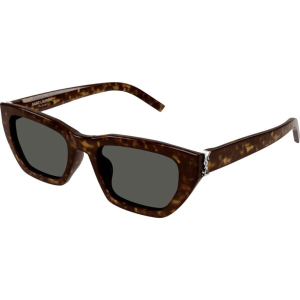 Occhiali da sole  Saint laurent Sl m127/f cod. colore 002 Donna Cat eye Havana