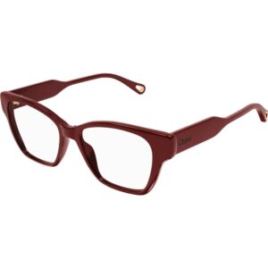 Occhiali vista  Chloé Ch0200o cod. colore 005 Donna Cat eye Bordeaux