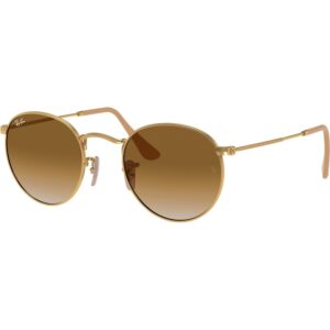 Occhiali da sole  Ray - ban Rb3447 round metal cod. colore 112/51 Unisex Rotonda Oro