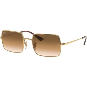 Occhiali da sole  Ray - ban Rb1969 rectangle cod. colore 914751 Unisex Squadrata Oro