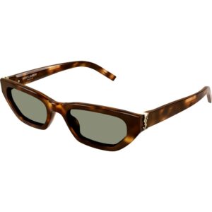 Occhiali da sole  Saint laurent Sl m126 cod. colore 003 Donna Cat eye Havana