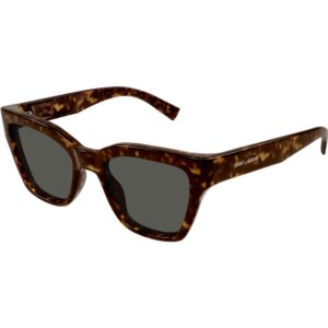 Occhiali da sole  Saint laurent Sl 641 cod. colore 002 Donna Cat eye Havana