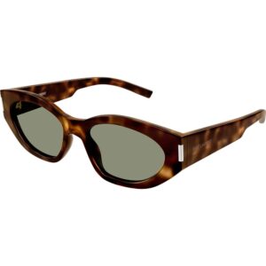 Occhiali da sole  Saint laurent Sl 638 cod. colore 003 Donna Cat eye Havana