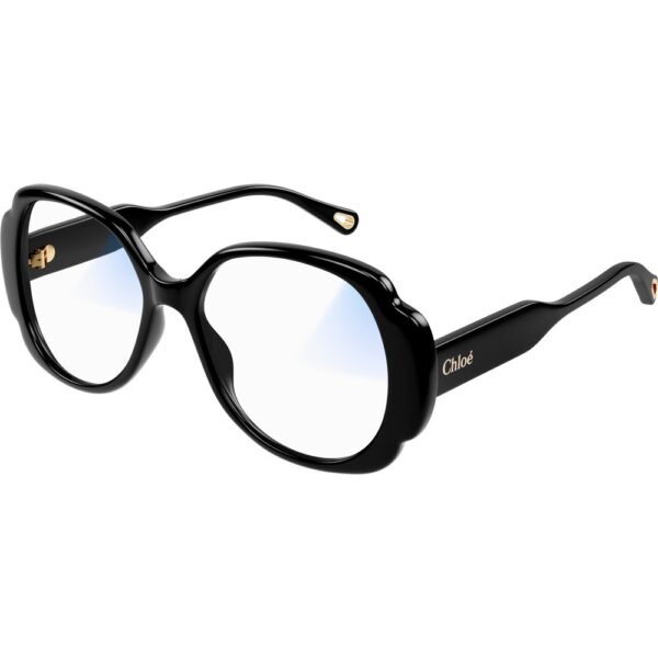 Occhiali da sole  Chloé Ch0196s cod. colore 001 Donna Rotonda Nero