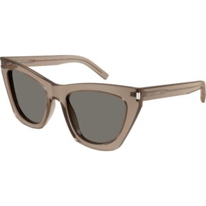 Occhiali da sole  Saint laurent Sl 214 kate cod. colore 025 Donna Cat eye Marrone