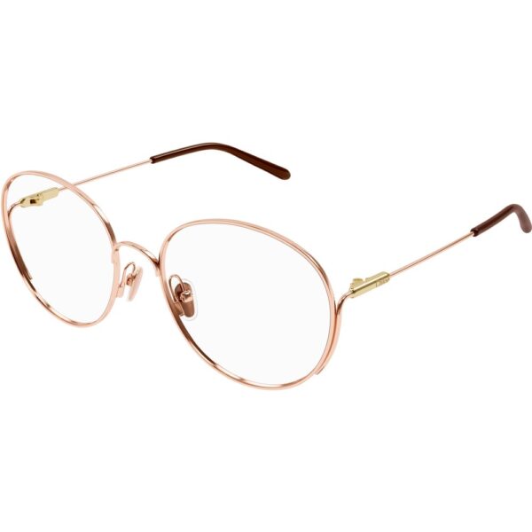 Occhiali vista  Chloé Ch0209o cod. colore 006 Donna Rotonda Oro