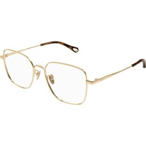 Occhiali vista  Chloé Ch0214oa cod. colore 001 Donna Squadrata Oro