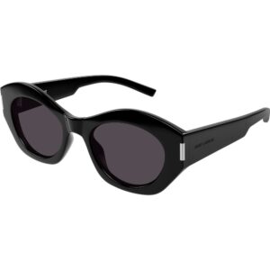 Occhiali da sole  Saint laurent Sl 639 cod. colore 001 Donna Geometrica Nero