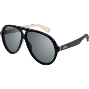 Occhiali da sole  Chloé Ch0211s cod. colore 004 Donna Pilot Nero