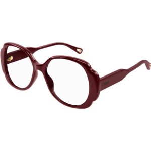 Occhiali vista  Chloé Ch0196o cod. colore 005 Donna Farfalla Bordeaux