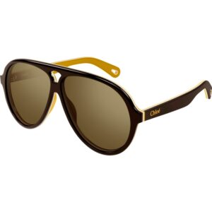 Occhiali da sole  Chloé Ch0211s cod. colore 001 Donna Pilot Nero