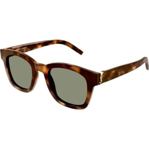 Occhiali da sole  Saint laurent Sl m124 cod. colore 002 Unisex Squadrata Havana