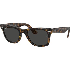 Occhiali da sole  Ray - ban Rb2140 wayfarer cod. colore 1292b1 Unisex Squadrata Oro