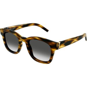 Occhiali da sole  Saint laurent Sl m124 cod. colore 003 Unisex Squadrata Havana