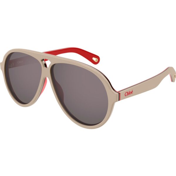 Occhiali da sole  Chloé Ch0211s cod. colore 005 Donna Pilot Avorio