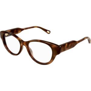 Occhiali vista  Chloé Ch0199o cod. colore 003 Donna Cat eye Havana