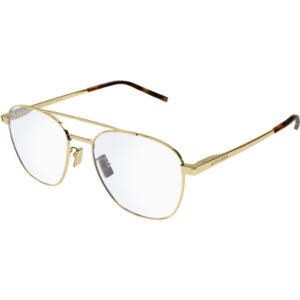 Occhiali vista  Saint laurent Sl 530 cod. colore 003 Unisex Squadrata Oro