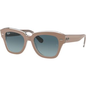 Occhiali da sole  Ray - ban Rb2186 state street cod. colore 12973m Unisex Squadrata Beige