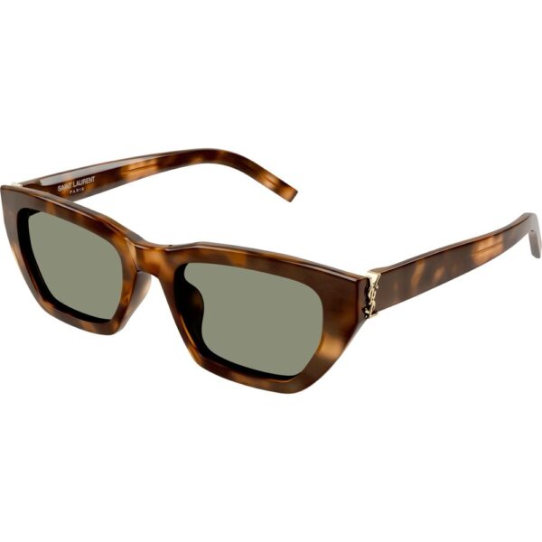 Occhiali da sole  Saint laurent Sl m127/f cod. colore 003 Donna Cat eye Havana