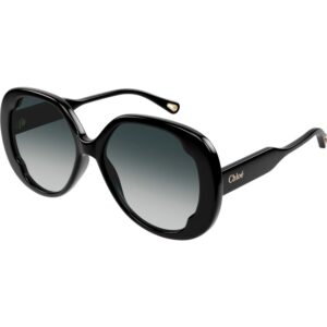 Occhiali da sole  Chloé Ch0195sk cod. colore 001 Donna Farfalla Nero