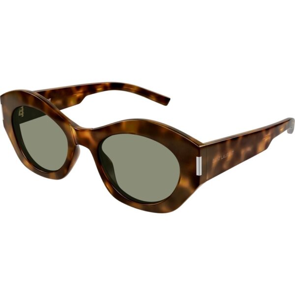 Occhiali da sole  Saint laurent Sl 639 cod. colore 003 Donna Geometrica Havana