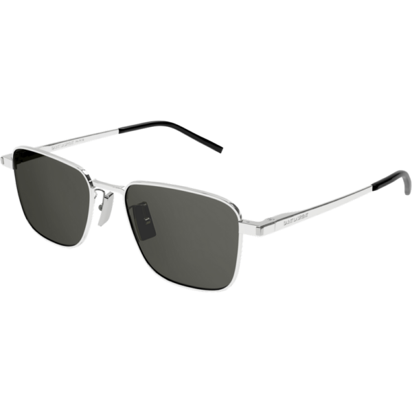 Occhiali da sole  Saint laurent Sl 529 cod. colore 002 Unisex Squadrata Argento