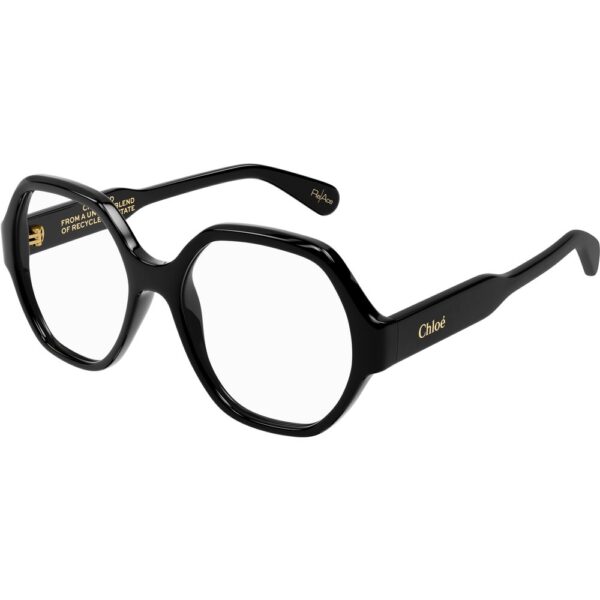 Occhiali vista  Chloé Ch0189o cod. colore 001 Donna Geometrica Nero