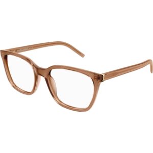 Occhiali vista  Saint laurent Sl m129 cod. colore 006 Unisex Squadrata Marrone