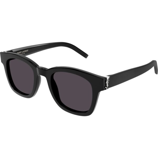 Occhiali da sole  Saint laurent Sl m124 cod. colore 001 Unisex Squadrata Nero