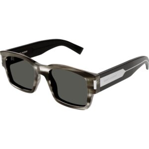 Occhiali da sole  Saint laurent Sl 617 cod. colore 004 Uomo Squadrata Havana