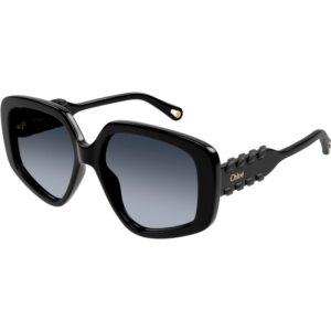 Occhiali da sole  Chloé Ch0210s cod. colore 001 Donna Geometrica Nero