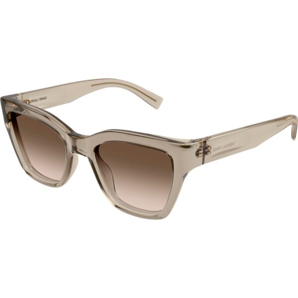 Occhiali da sole  Saint laurent Sl 641 cod. colore 005 Donna Cat eye Giallo