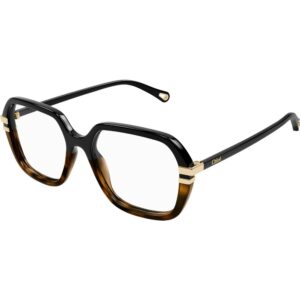 Occhiali vista  Chloé Ch0205o cod. colore 007 Donna Squadrata Nero