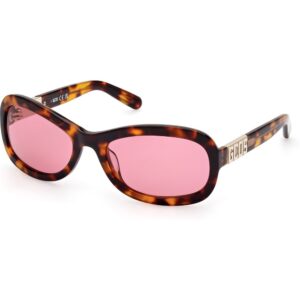 Occhiali da sole  Gcds Gd0038 cod. colore 52s Unisex Geometrica Havana