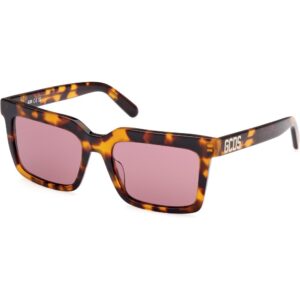 Occhiali da sole  Gcds Gd0041 cod. colore 52s Unisex Squadrata Havana