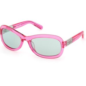 Occhiali da sole  Gcds Gd0038 cod. colore 77q Unisex Geometrica Fucsia