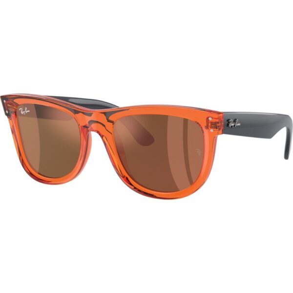 Occhiali da sole  Ray - ban Rbr0502s wayfarer reverse cod. colore 6712gm Unisex Squadrata Arancione