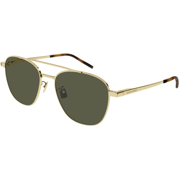 Occhiali da sole  Saint laurent Sl 531 cod. colore 011 Unisex Squadrata Oro