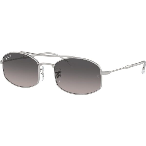 Occhiali da sole  Ray - ban Rb3719  cod. colore 003/m3 Unisex Rotonda Argento