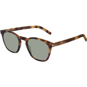 Occhiali da sole  Saint laurent Sl 28 slim cod. colore 002 Unisex Squadrata Havana