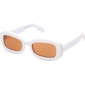 Occhiali da sole  Gcds Gd0027 cod. colore 21e Unisex Squadrata Bianco