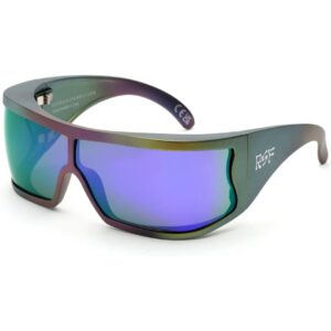 Occhiali da sole  Retrosuperfuture Wfy bones cod. colore peridot Unisex Avvolgente Multi-colore