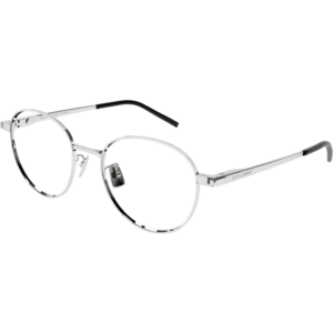 Occhiali vista  Saint laurent Sl 532 cod. colore 002 Unisex Rotonda Argento