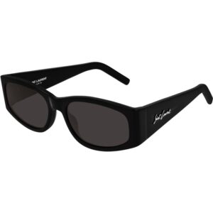 Occhiali da sole  Saint laurent Sl 329 cod. colore 001 Unisex Squadrata Nero