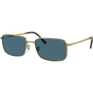 Occhiali da sole  Ray - ban Rb3717  cod. colore 9196s2 Unisex Squadrata Oro