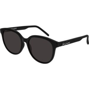 Occhiali da sole  Saint laurent Sl 317 cod. colore 001 Donna Rotonda Nero