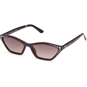 Occhiali da sole  Guess by marciano Gm00002 cod. colore 52f Donna Cat eye Havana scuro